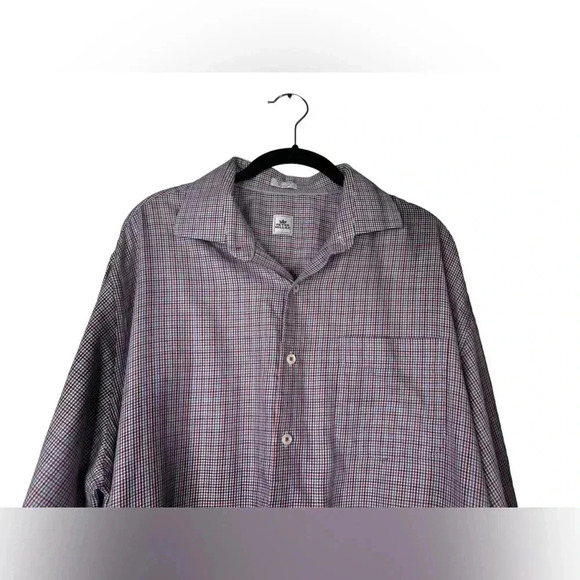Peter Millar Long Sleeve Button Up Shirt Size X Large - Picture 3 of 10